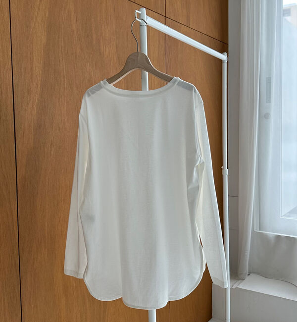 Doux archives「裾ラウンドロンＴｅｅ／」|Tシャツ・カットソー|