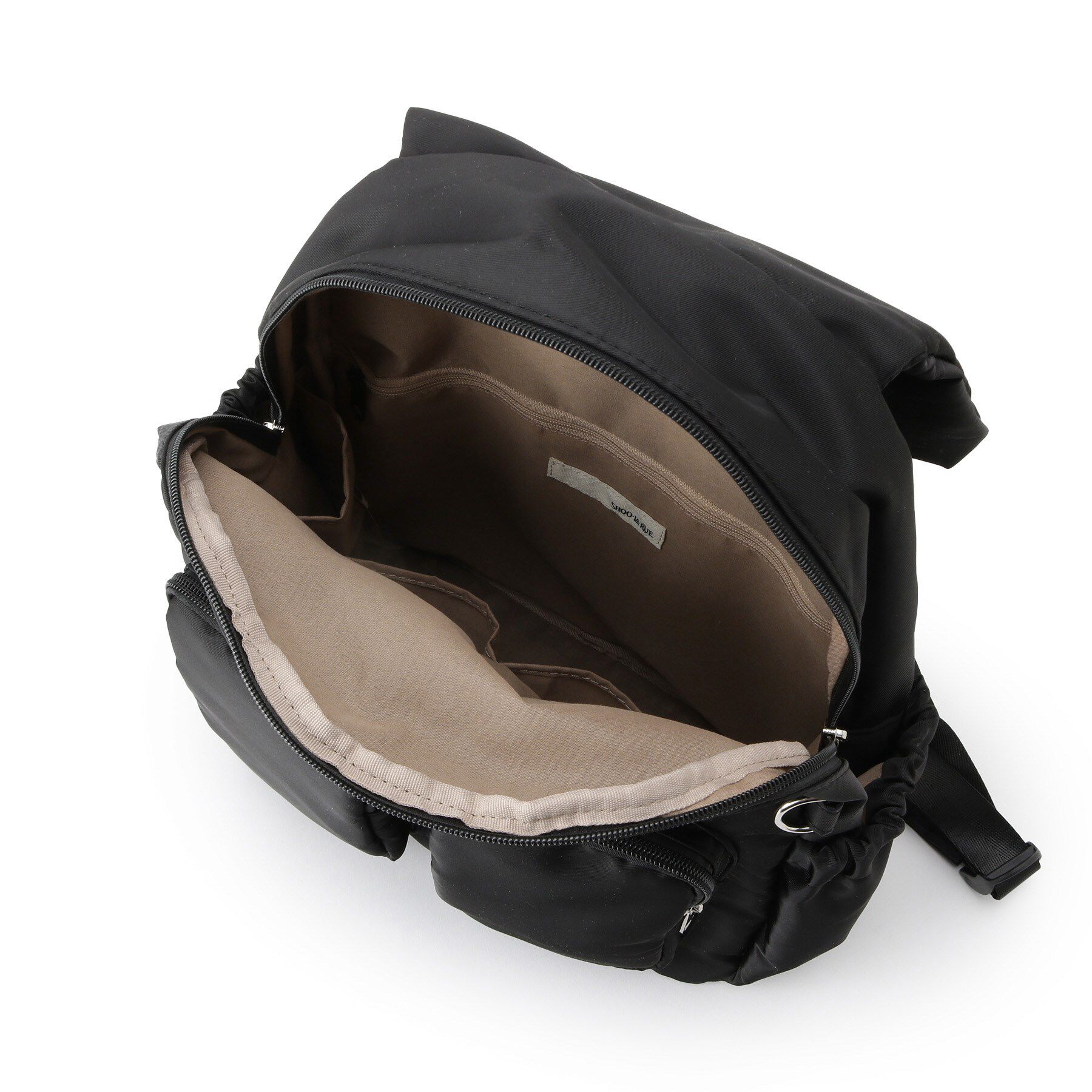 SHOO･LA･RUE「【撥水】Wポケットリュック」|リュック|