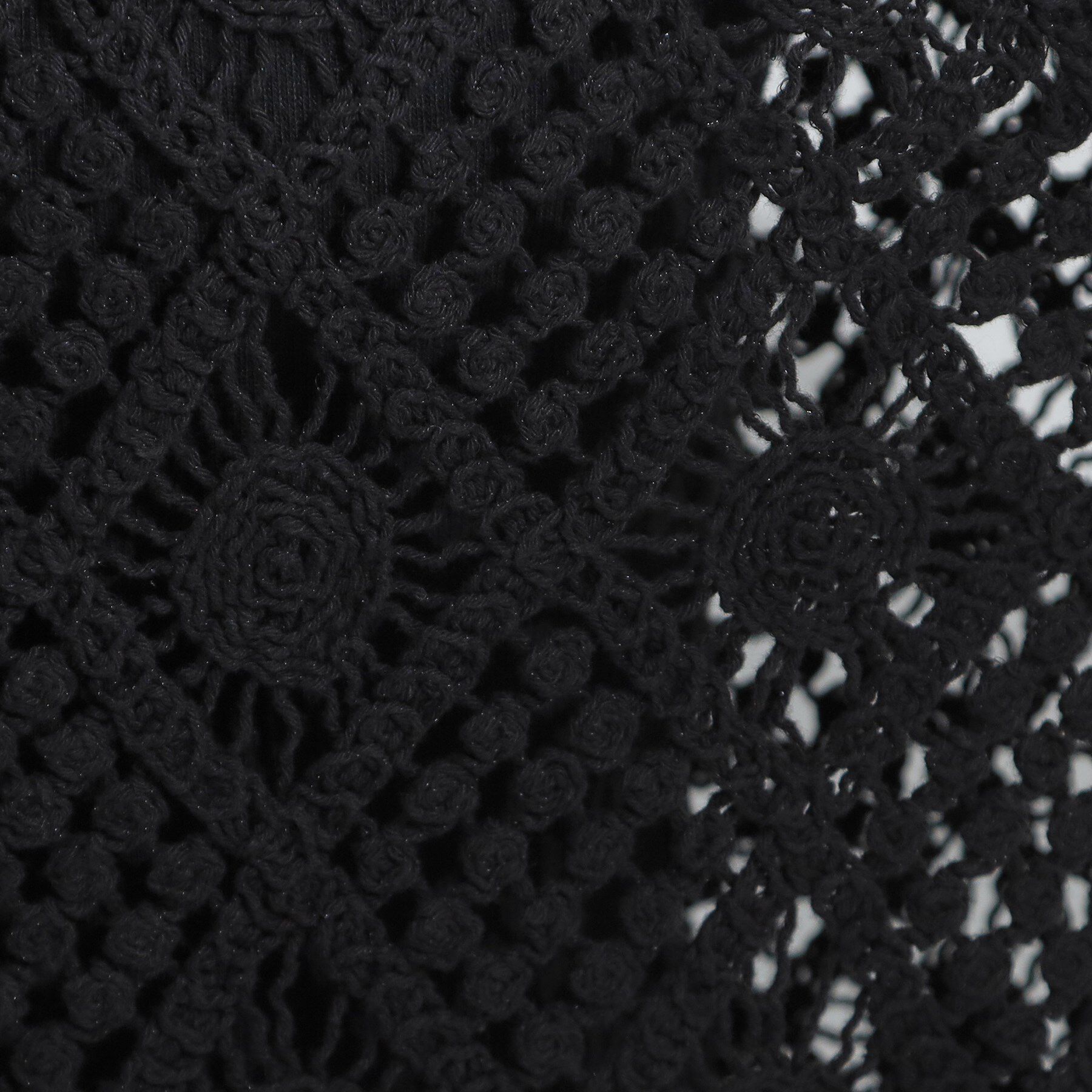 SHOO･LA･RUE「【2WAY】大人のほんのり甘いスタイルに クロシェレースカーディガン」|カーディガン|