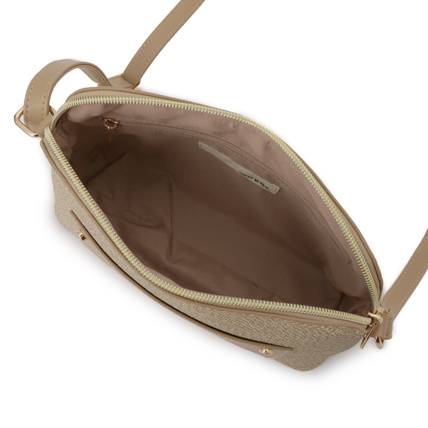 SHOO･LA･RUE「キャンバス風合皮ショルダーバッグ」|ショルダー・メッセンジャー|