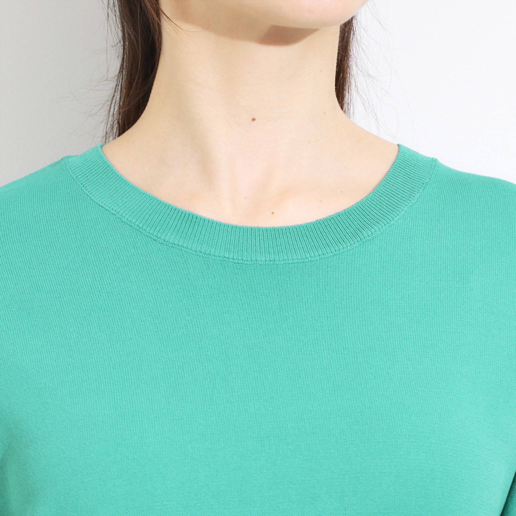 SHOO･LA･RUE「【S-LL/ひんやり/UV/】大人上品な お袖レースニット」|ニット・セーター|