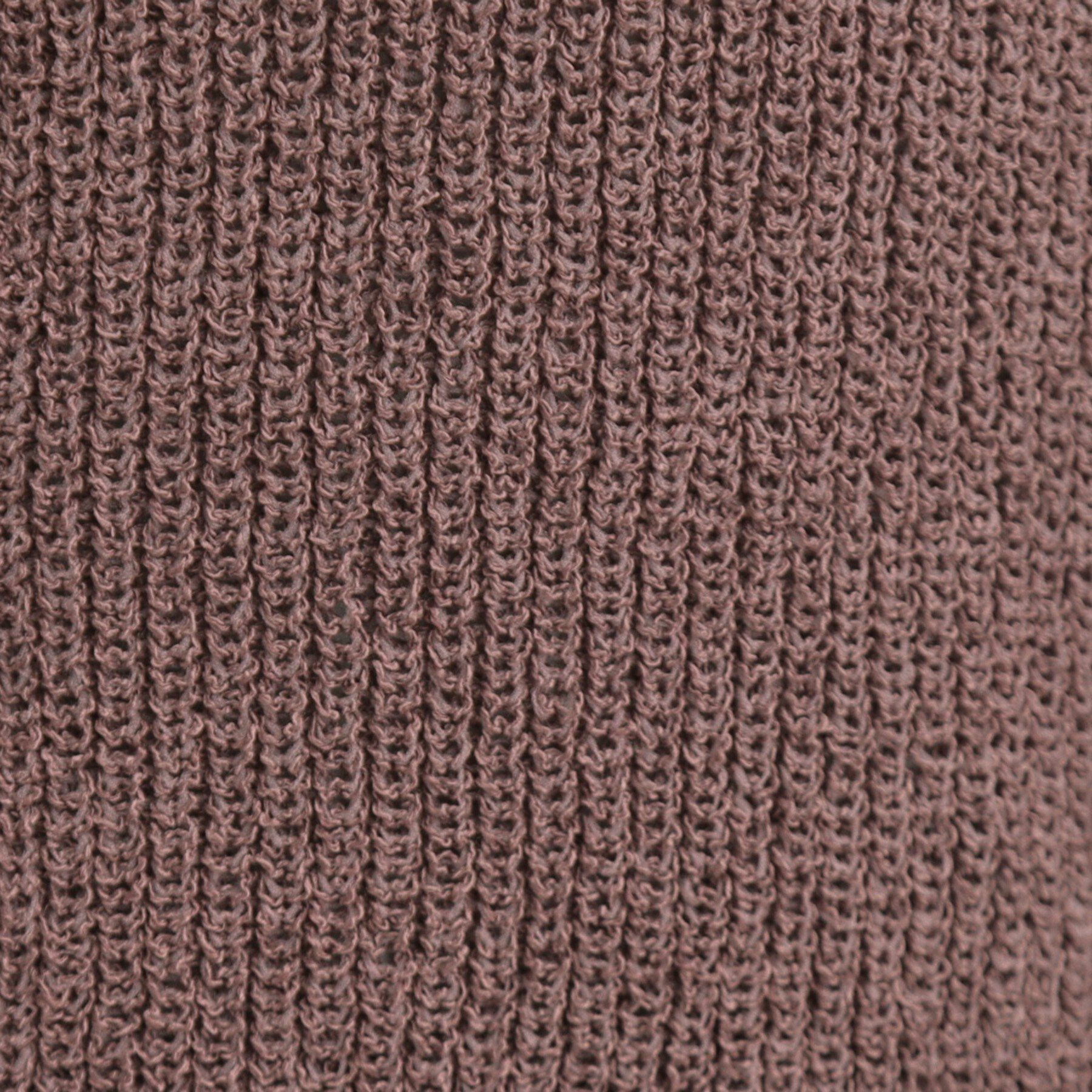 SHOO･LA･RUE「【S-LL/洗濯機可】気軽にレイヤード ざっくり前開きニットベスト」|ベスト・ジレ|