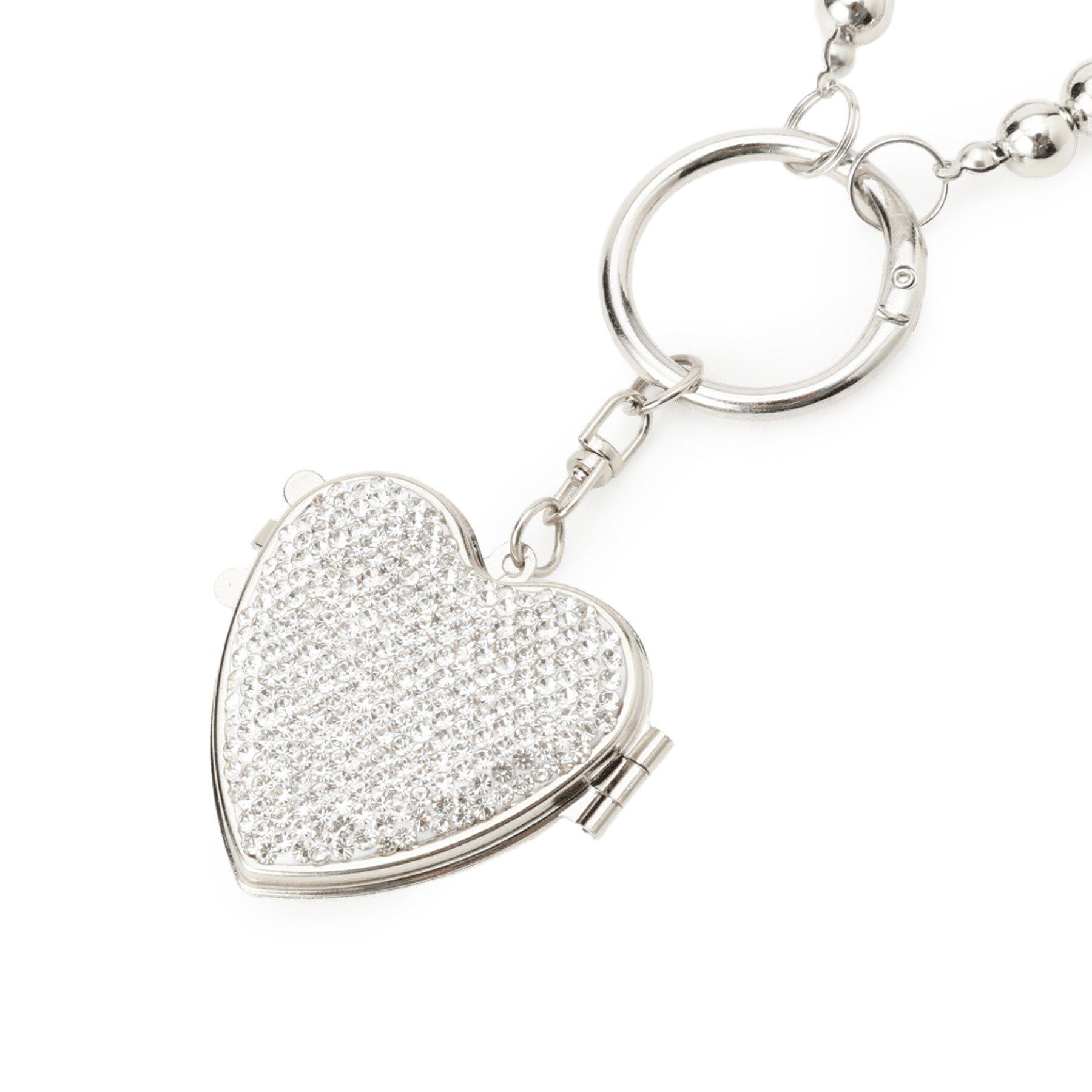 SHOO･LA･RUE「ハートミラーチャーム」|キーケース|