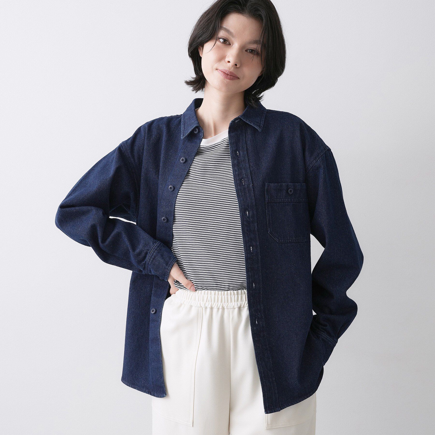 Dessin「10OZデニムシャツ」|シャツ・ブラウス|