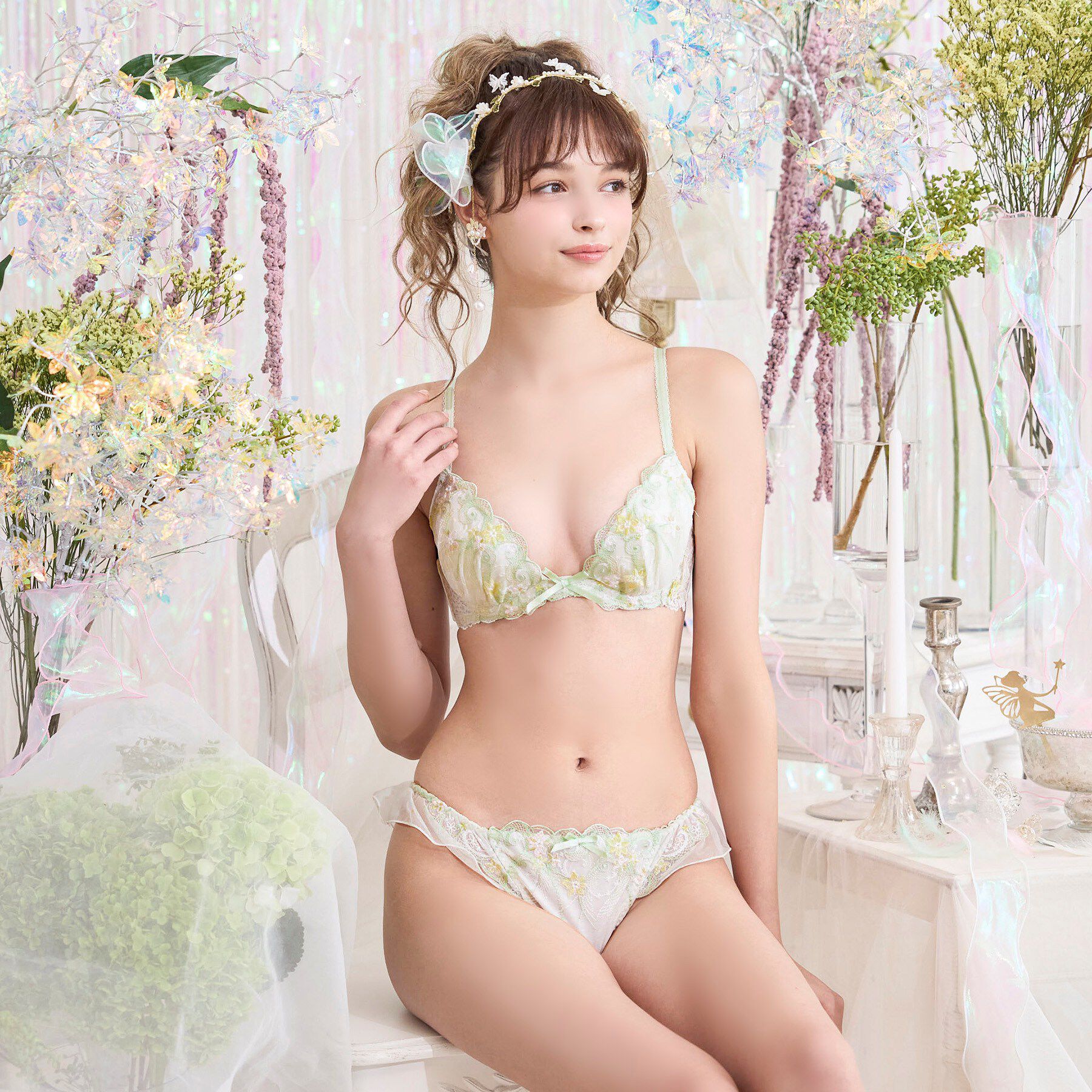 Risa Magli「コリンナ ブラジャー (G-H) ＜Glamor Bra／サイドすっきりタイプ＞」|インナー|