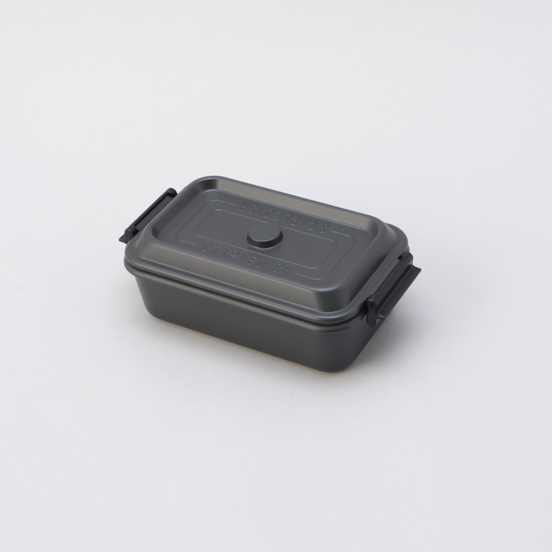 212 KITCHEN STORE「ステイプルユニ タイトランチ1段 600 BK」|食器・キッチングッズ|その他