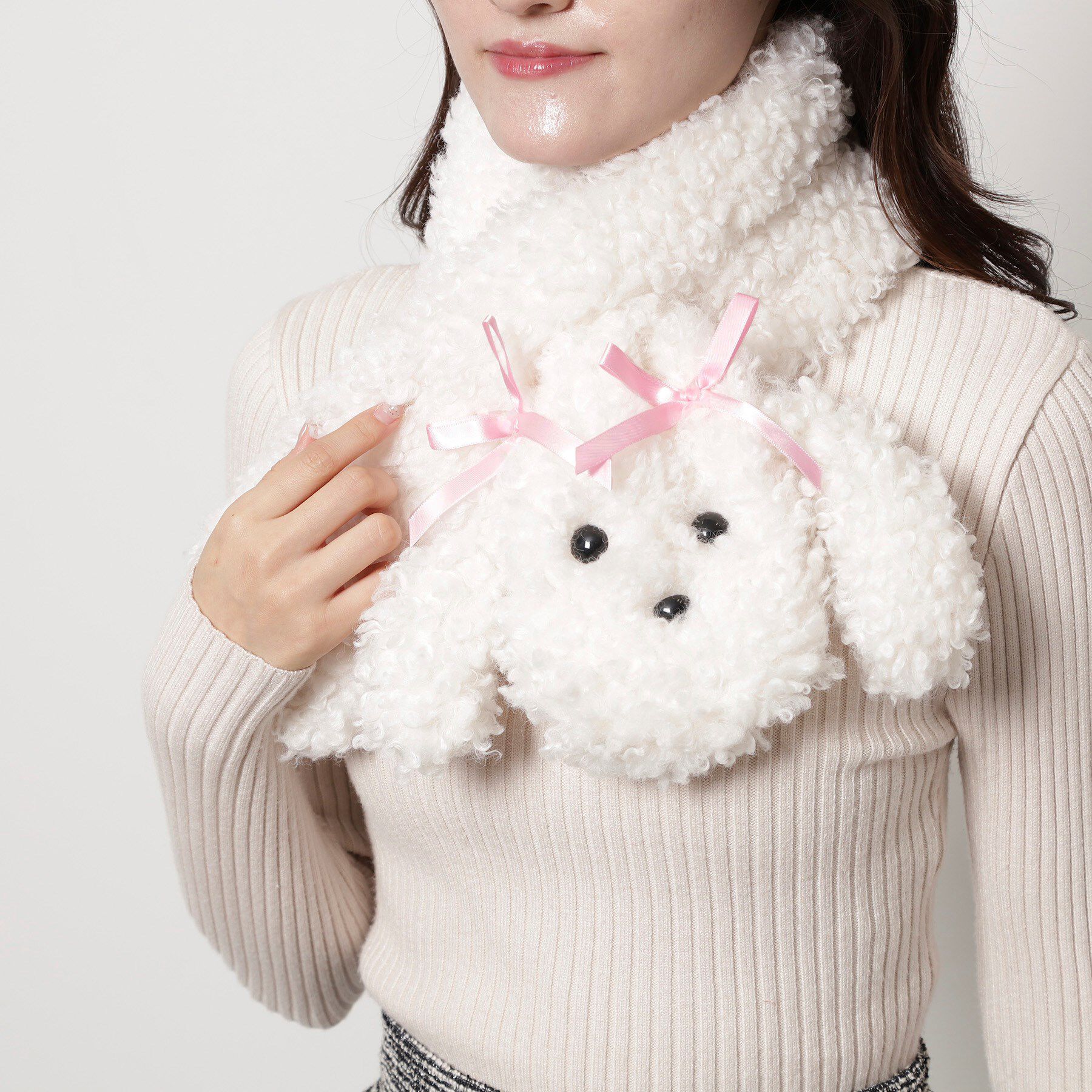 Ober Tashe「ボアドッグティペット」|ストール|