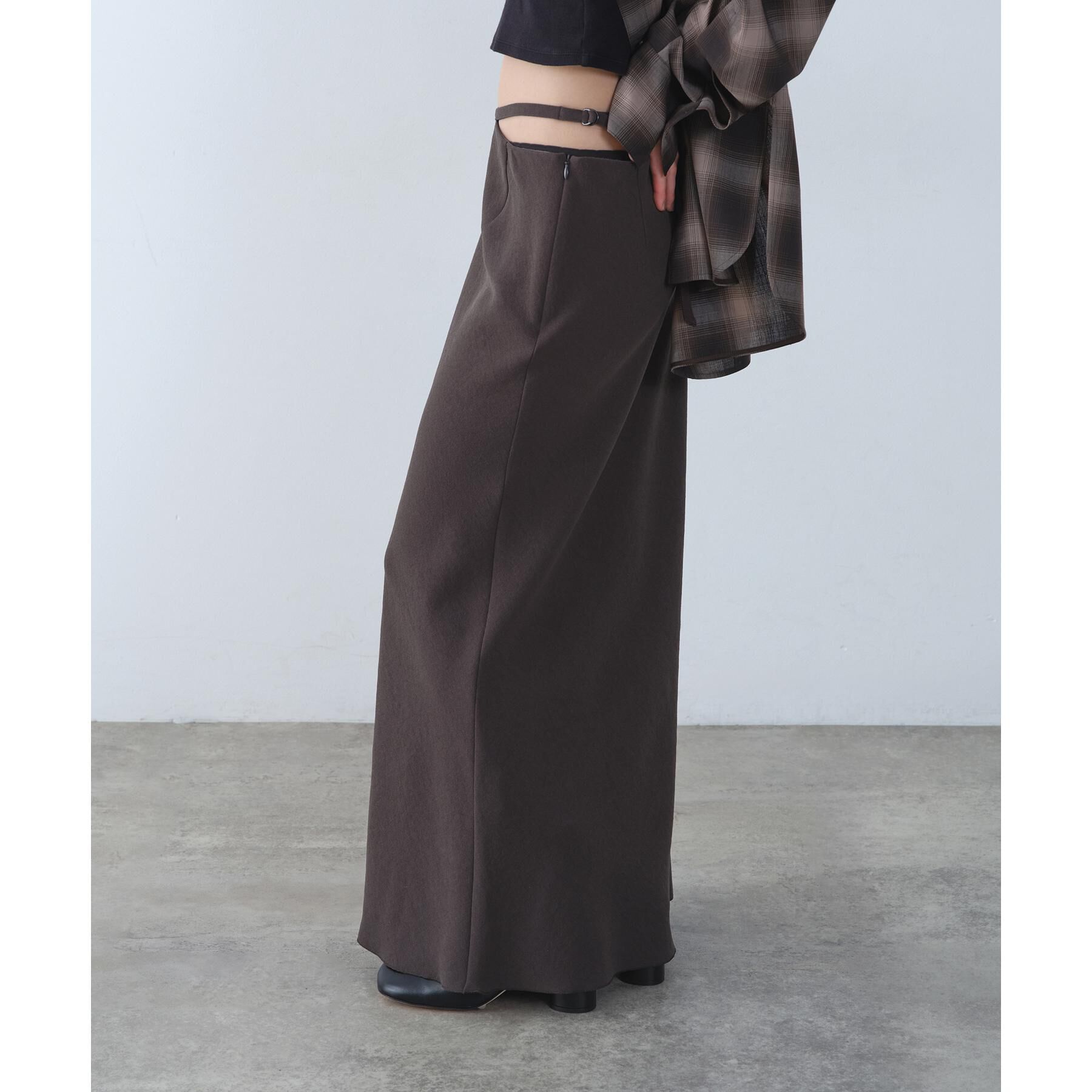 CODE A「easy－fit long skirt」|スカート|