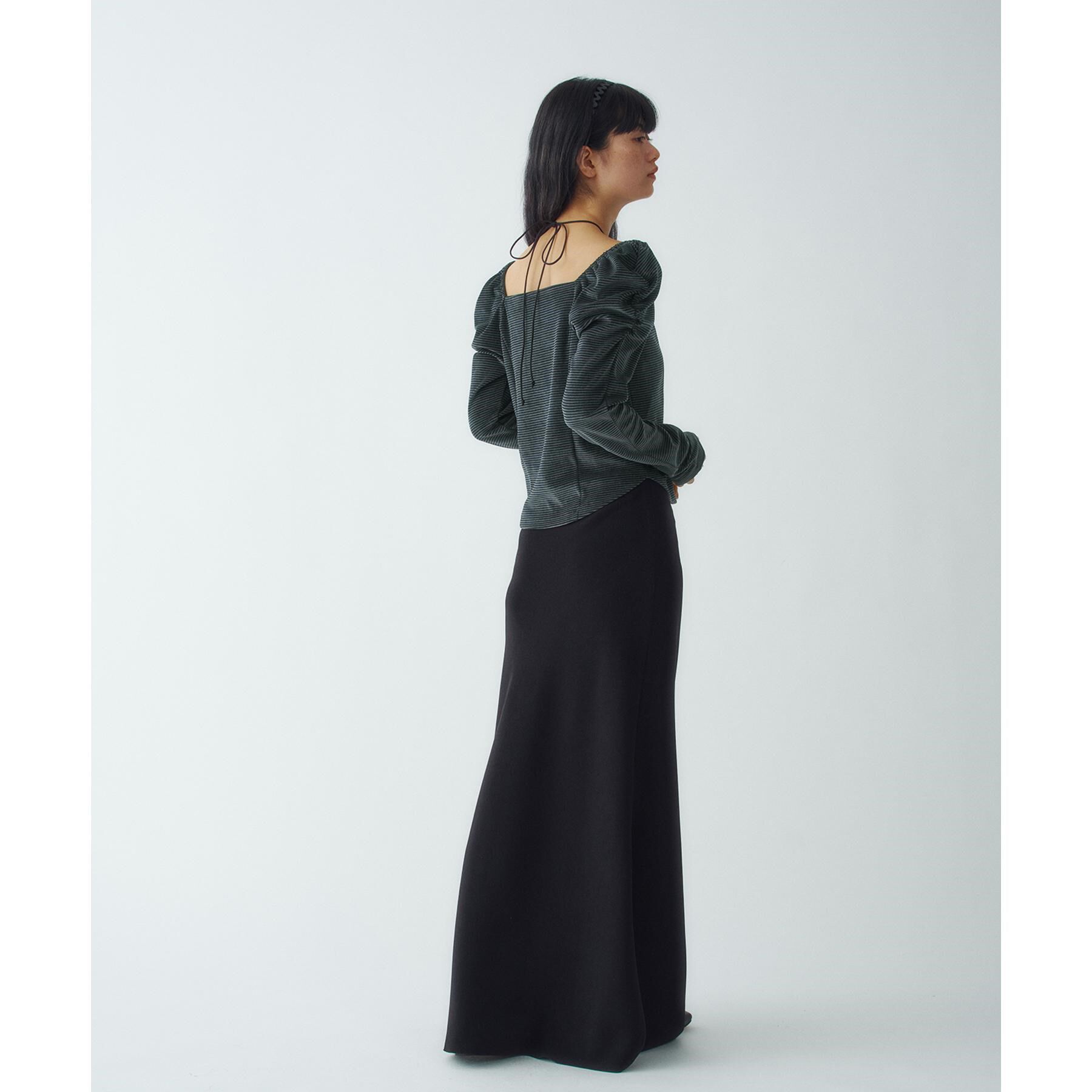 CODE A「【Re】easy－fit long skirt」|スカート|