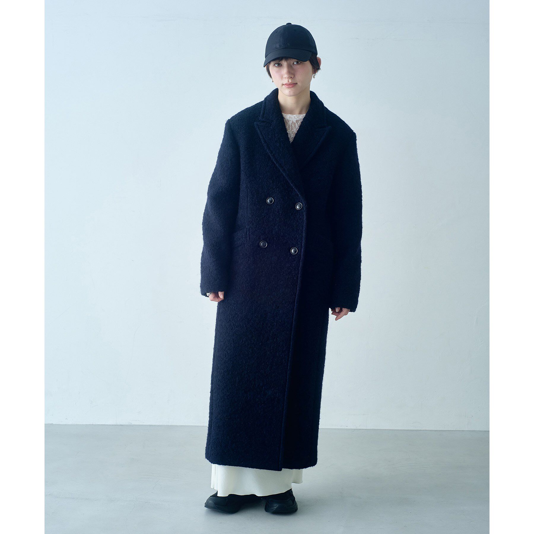 CODE A「M long coat」|チェスターコート|