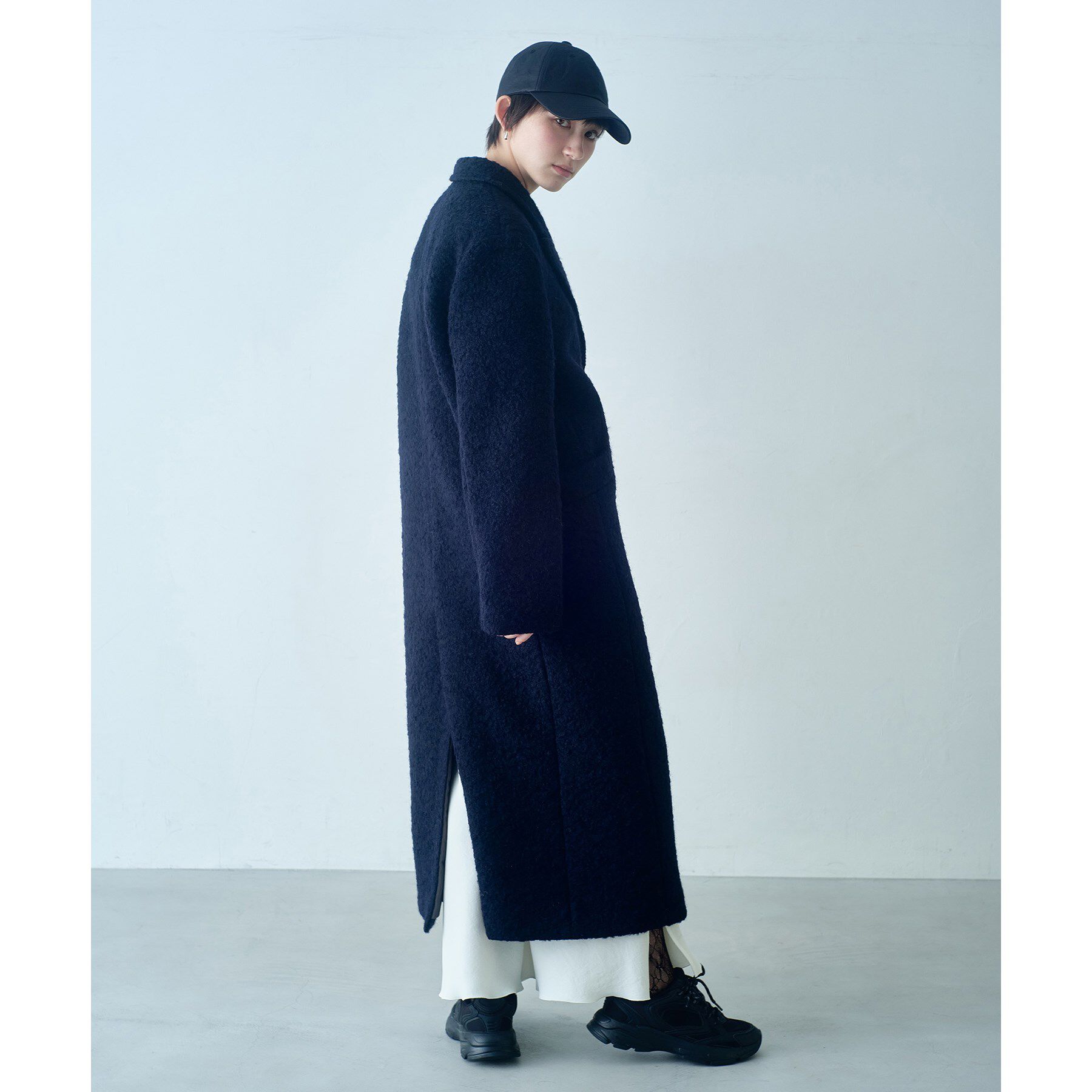 CODE A「M long coat」|チェスターコート|