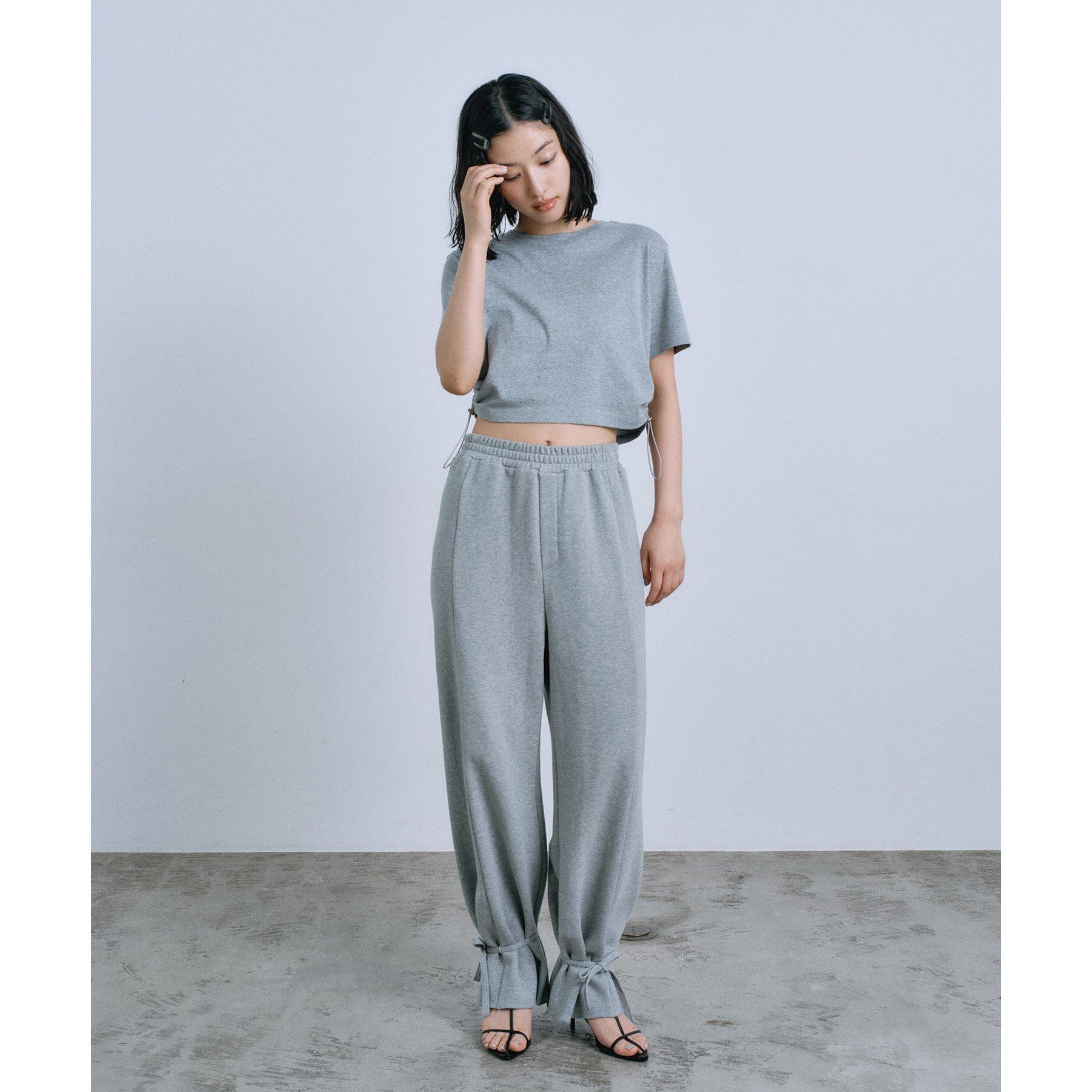 CODE A「【Re】ribbon sweat pants」|その他|