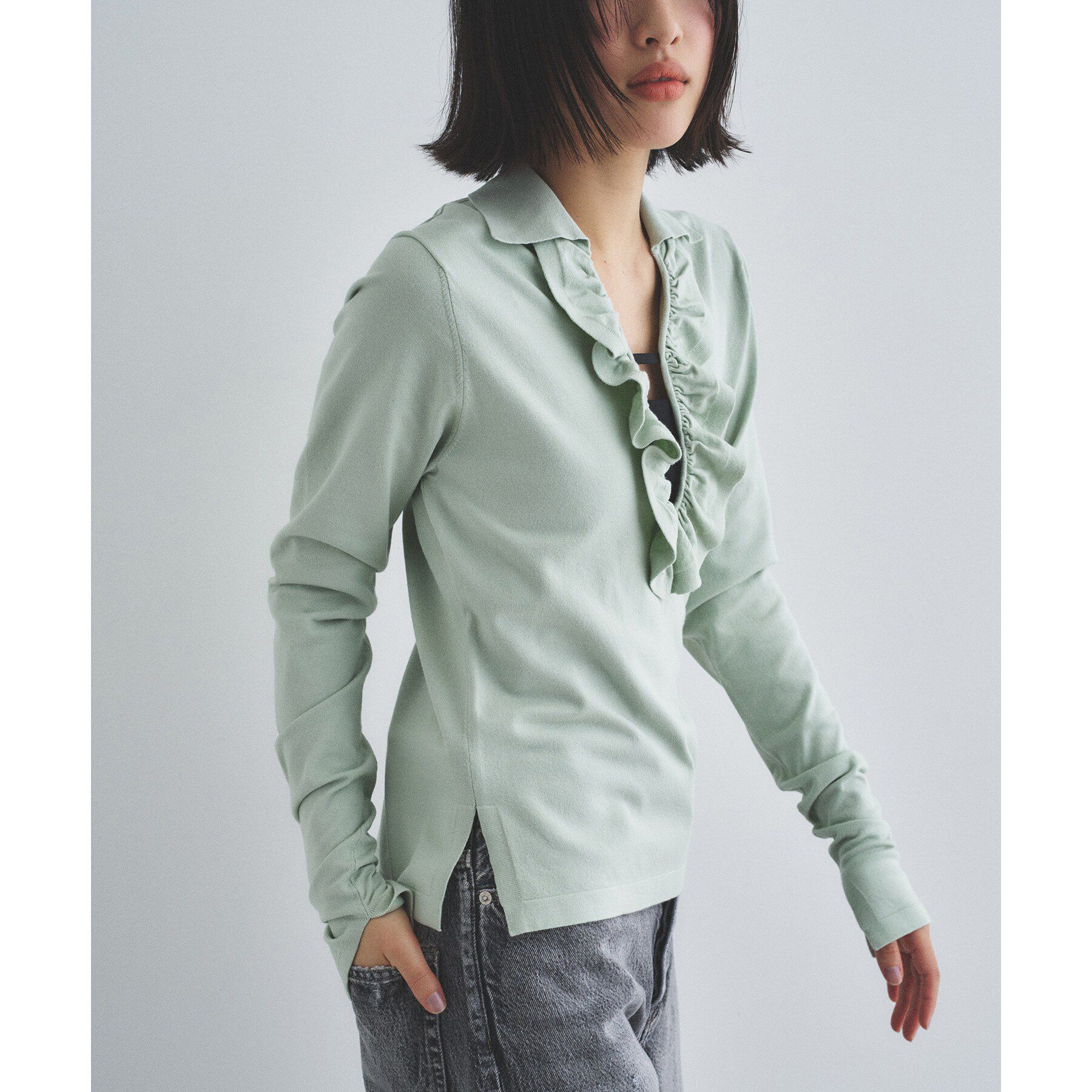 CODE A「frill knit」|ニット・セーター|