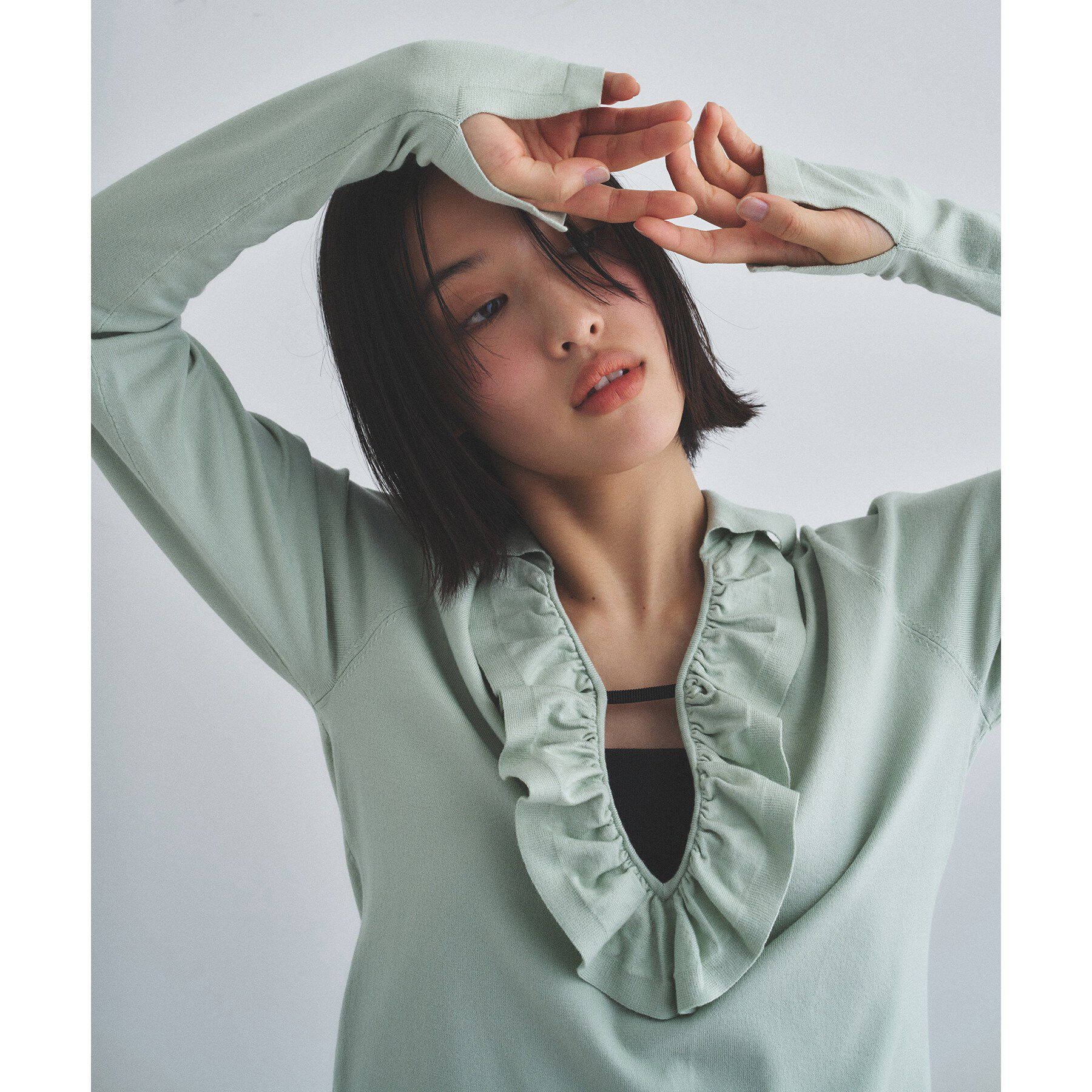 CODE A「frill knit」|ニット・セーター|