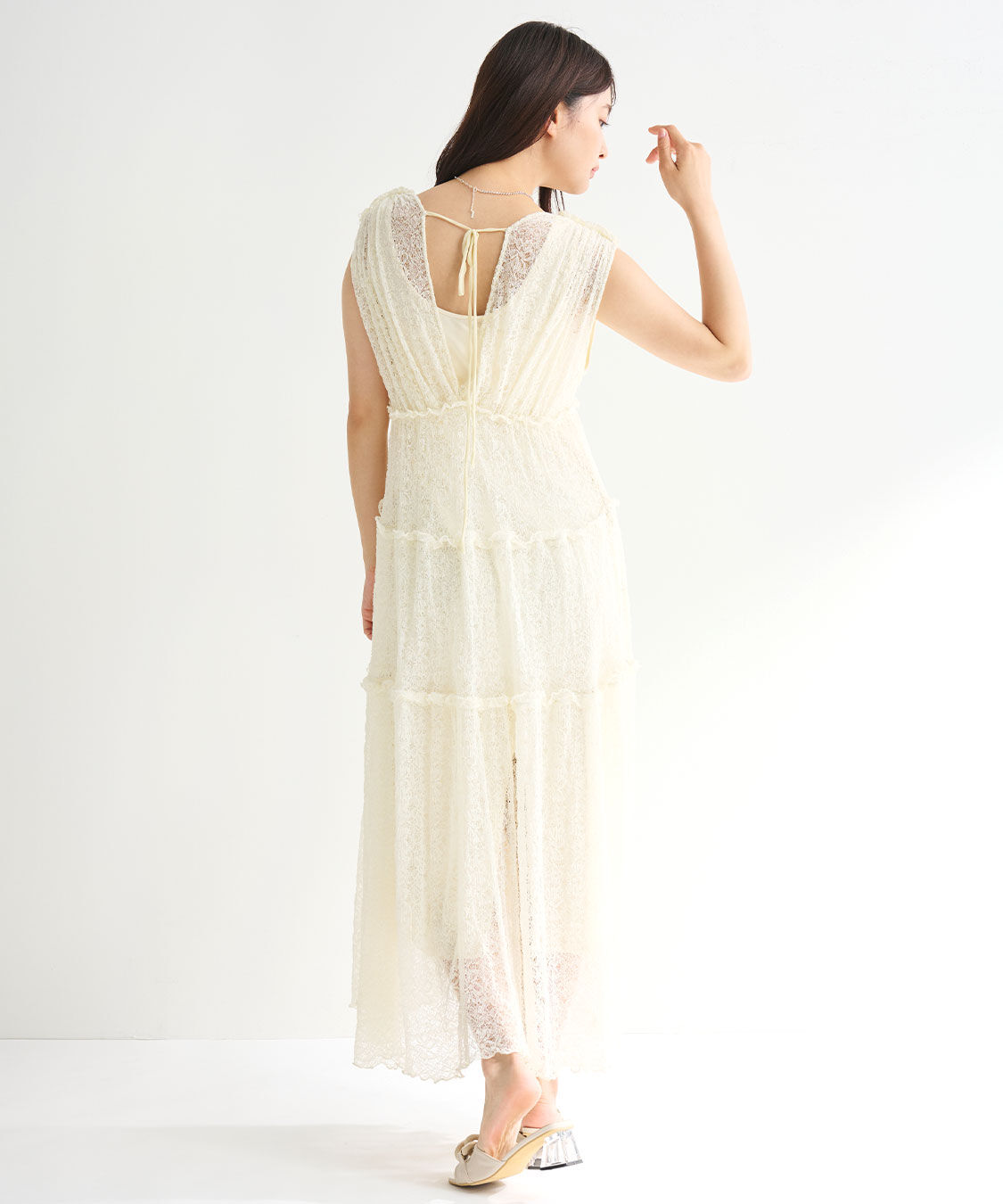 COCO DEAL「レースティアードワンピース」|ワンピース|