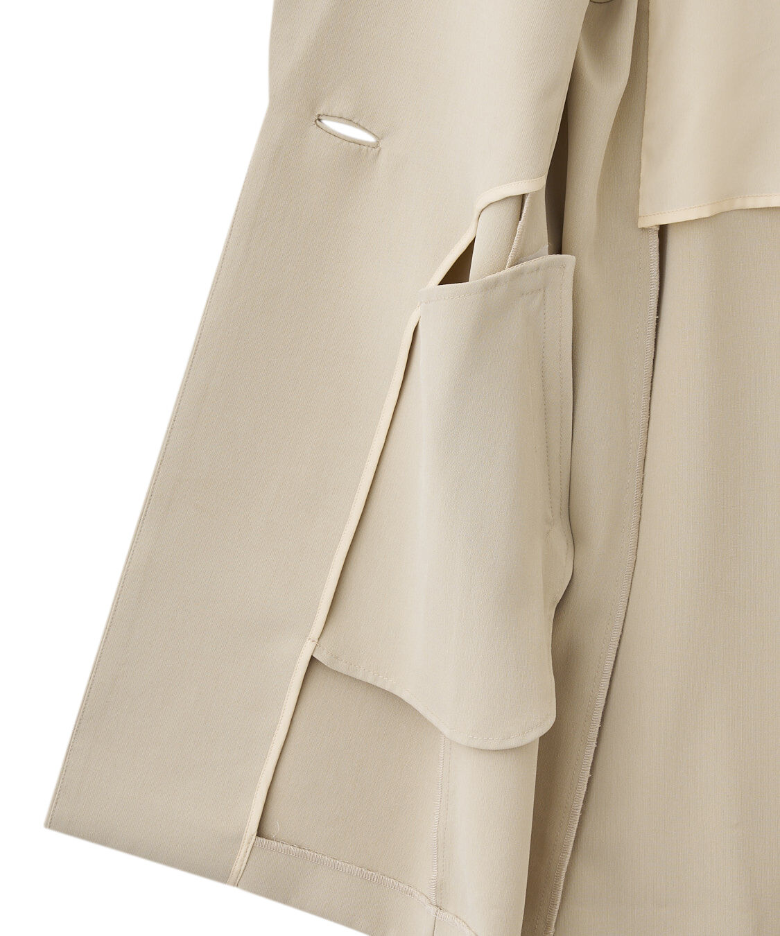 COCO DEAL「デザインボタンサイドリボンジレ」|ベスト・ジレ|