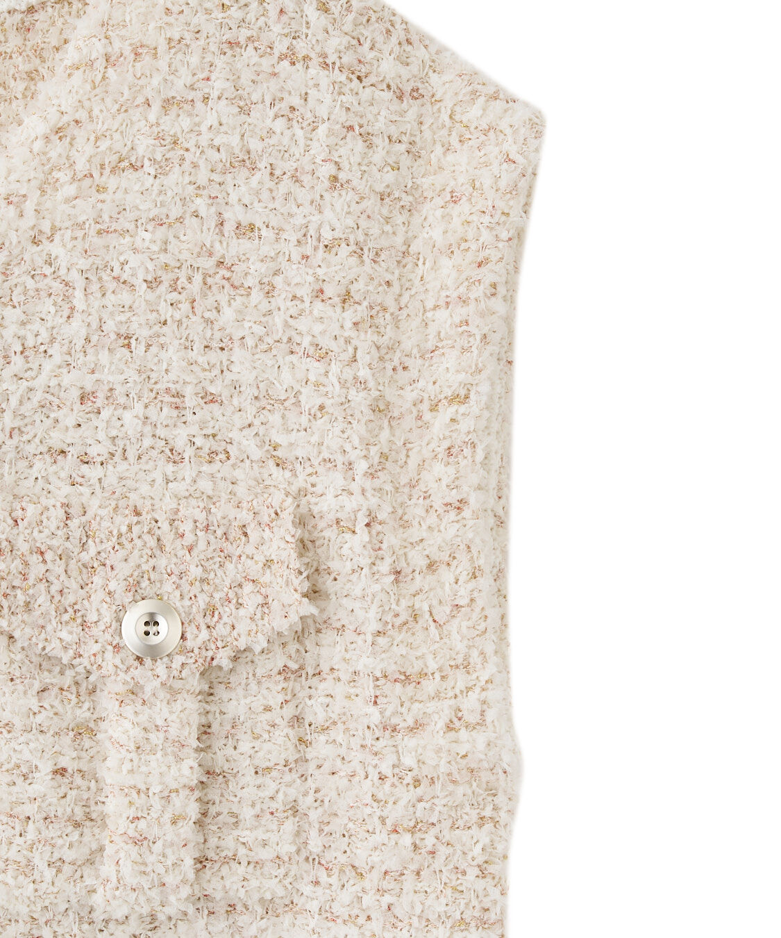 COCO DEAL「ツイーディニットベスト」|ニット・セーター|