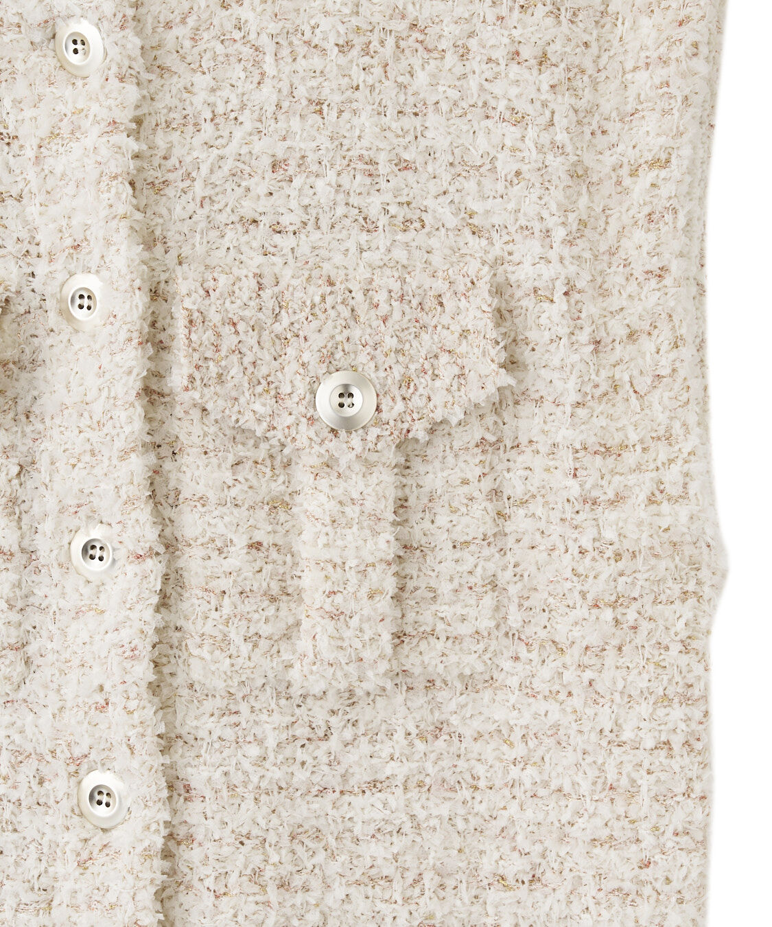 COCO DEAL「ツイーディニットベスト」|ニット・セーター|