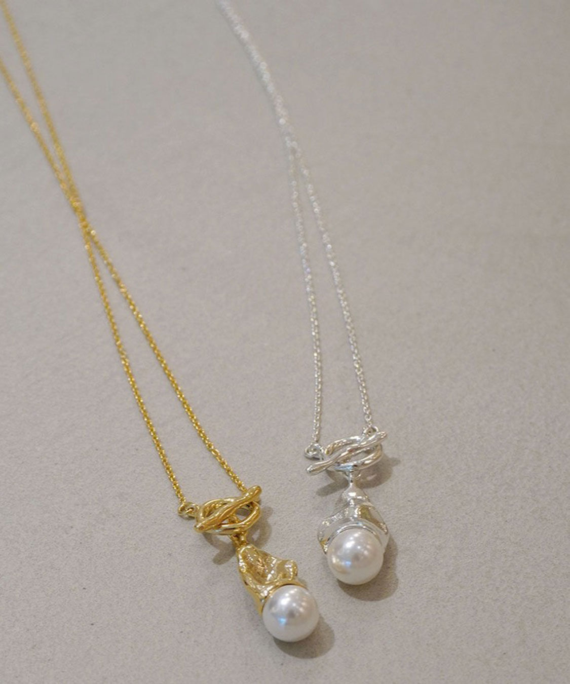 COCO DEAL「Oyster シェルパールネックレス」|ネックレス|