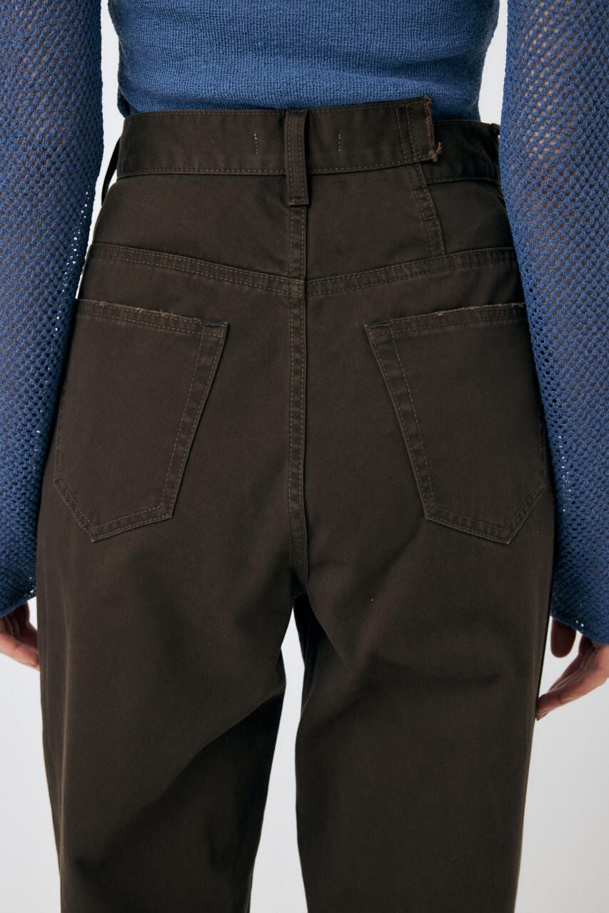 MOUSSY「CROSS CHINO WIDE STRAIGHT」|デニム|