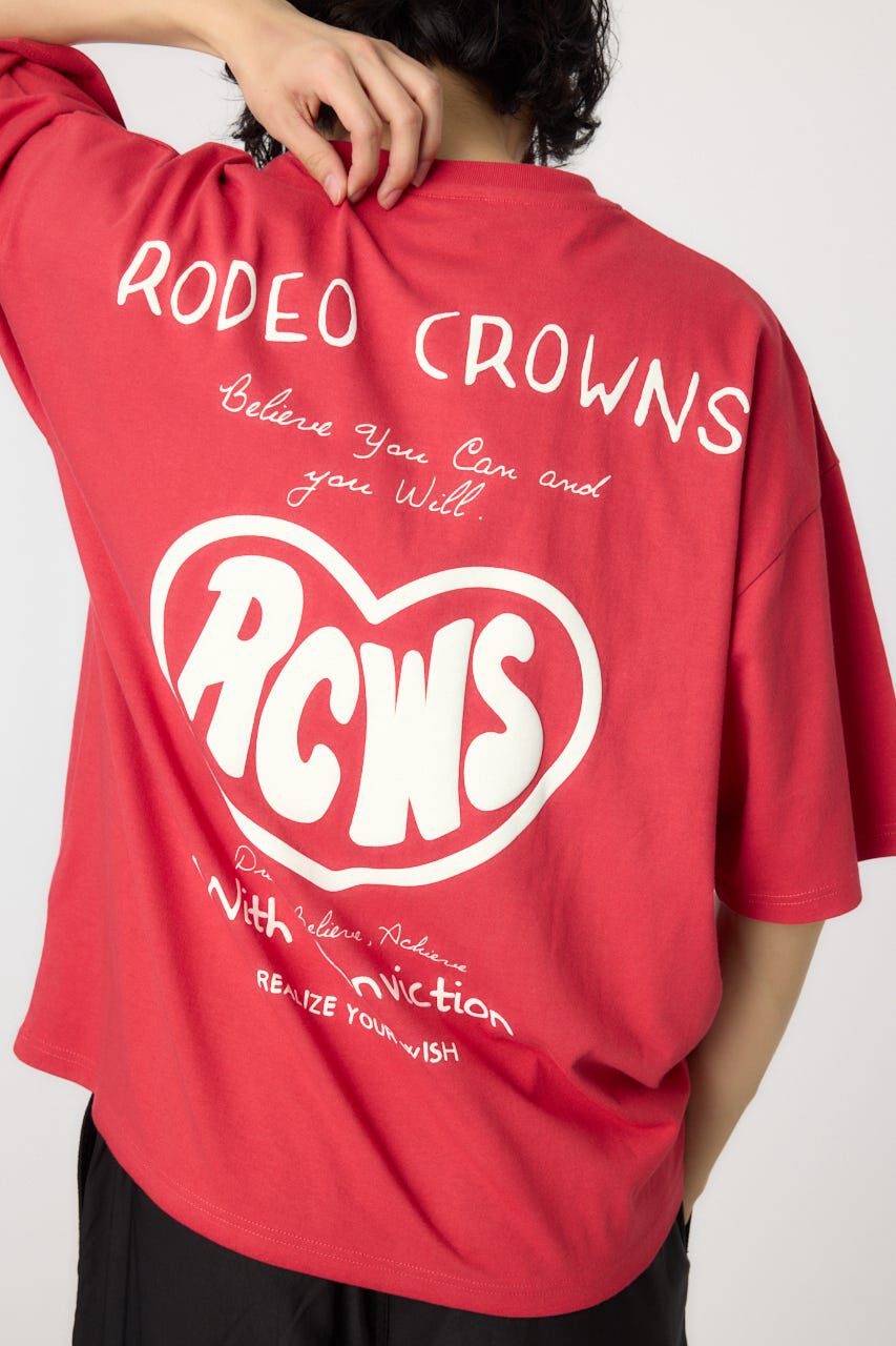 RODEO CROWNS「ハートフルハッポウTシャツ」|Tシャツ・カットソー|