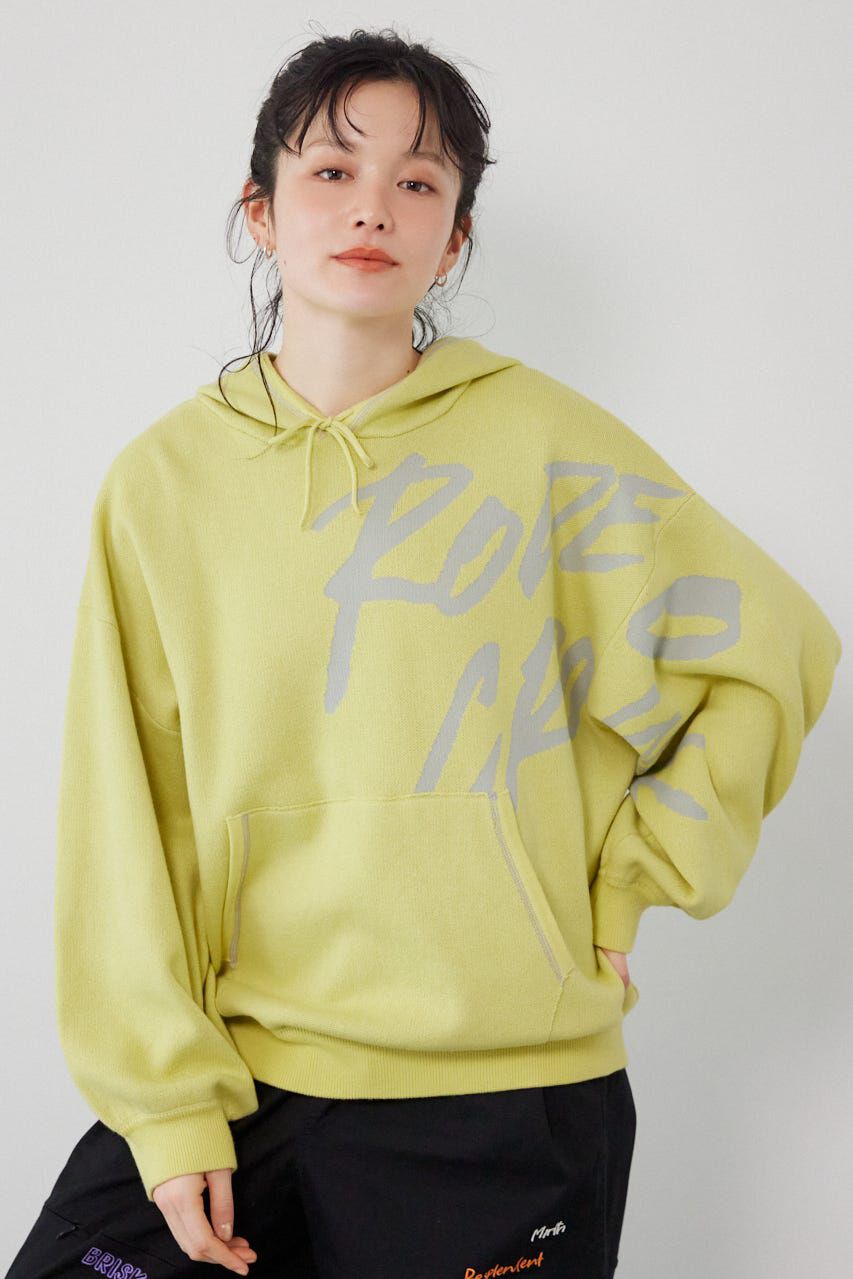 RODEO CROWNS「スウェットライクフロントロゴニットフーディー」|パーカー|