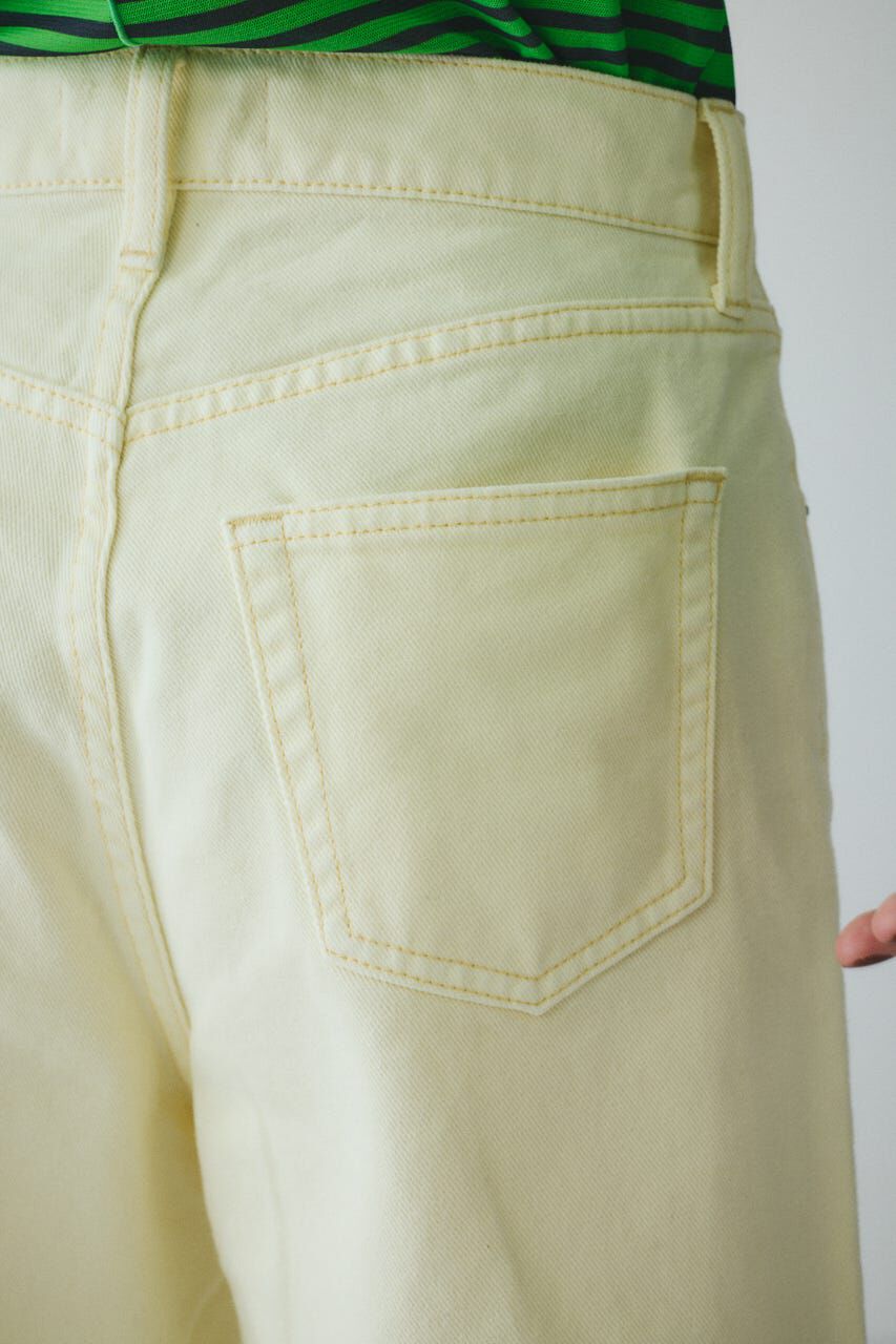 HeRIN.CYE「Color denim pants」|デニム|