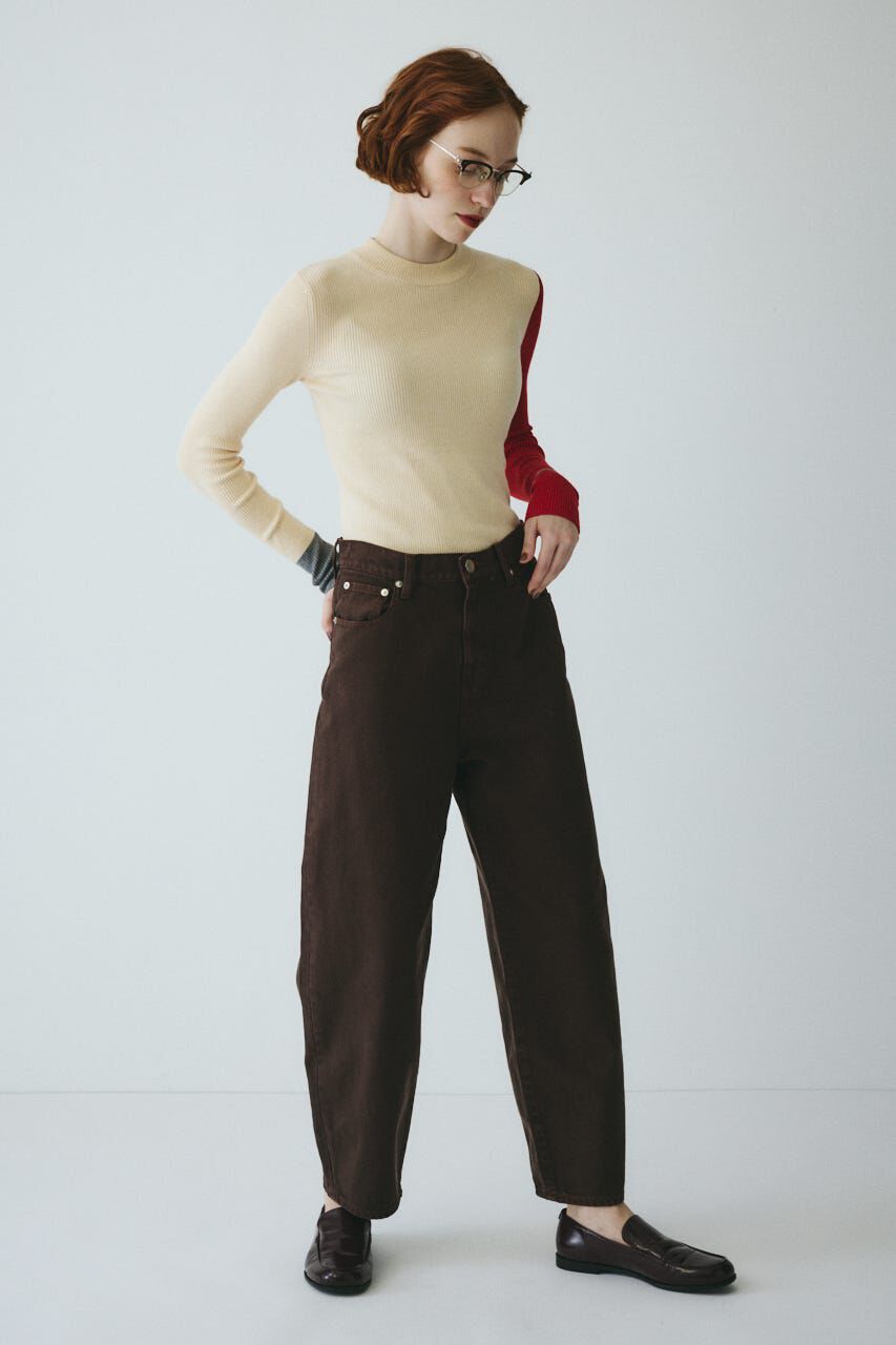 HeRIN.CYE「Color denim pants」|デニム|