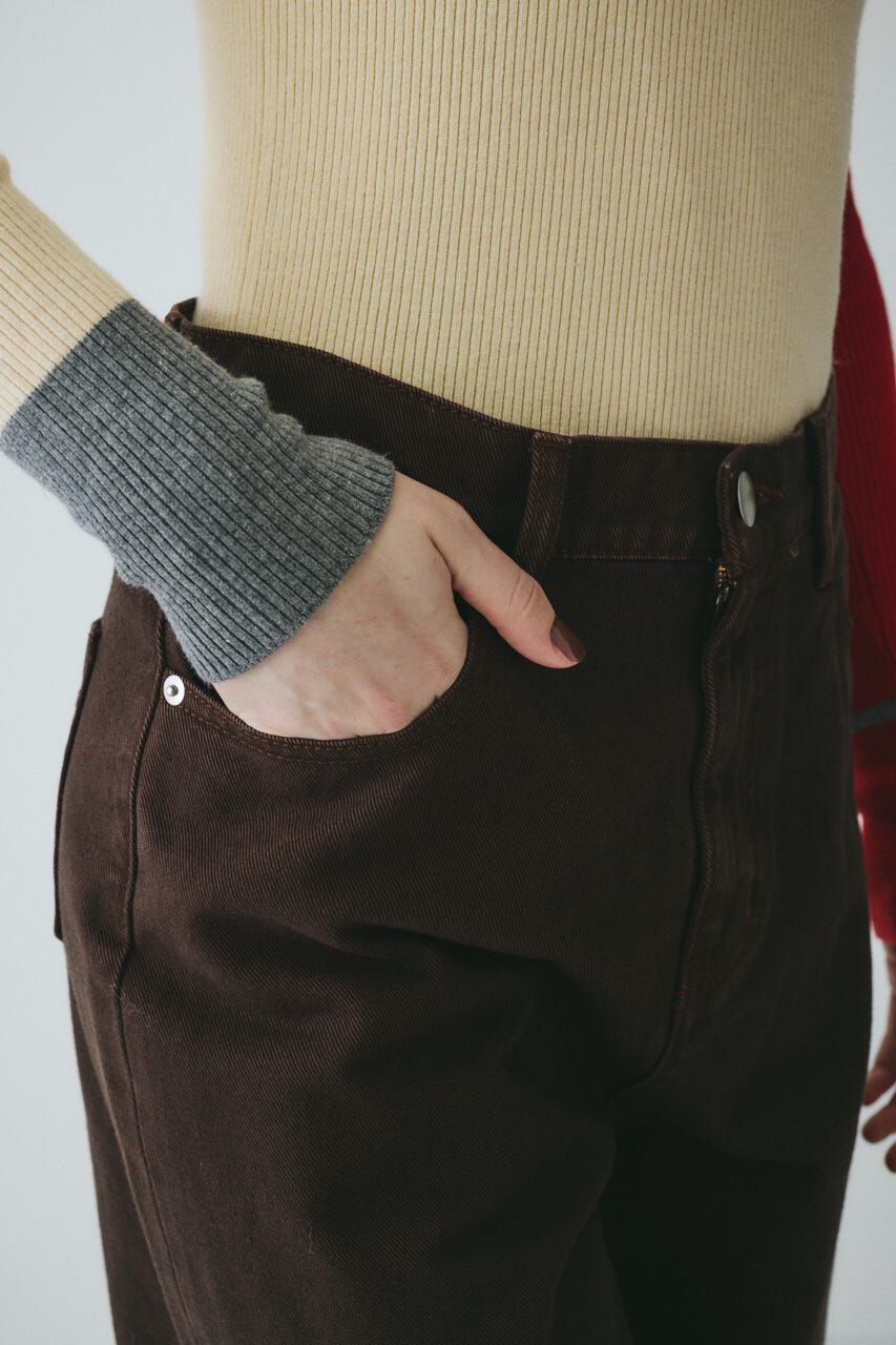 HeRIN.CYE「Color denim pants」|デニム|