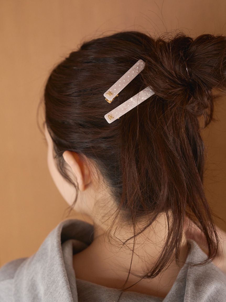 SNIDEL HOME「バイカラーヘアクリップセット」|その他|