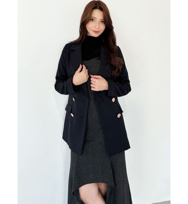 RESEXXY「テーラードミディジャケット」|テーラードジャケット|