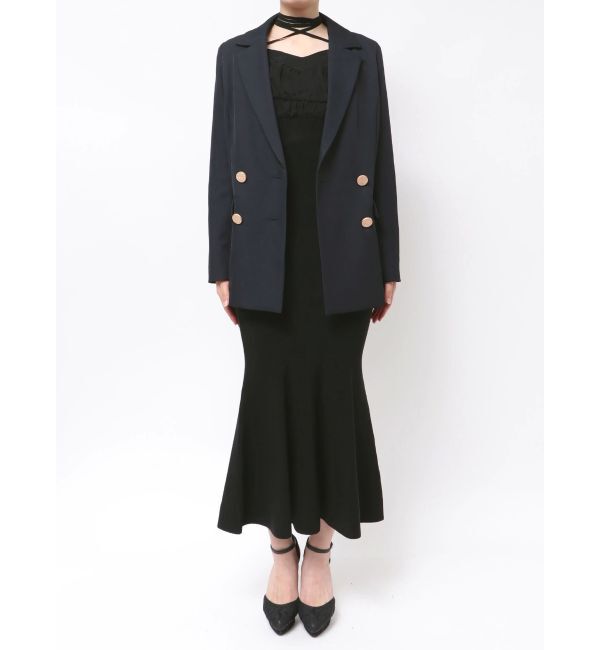 RESEXXY「テーラードミディジャケット」|テーラードジャケット|