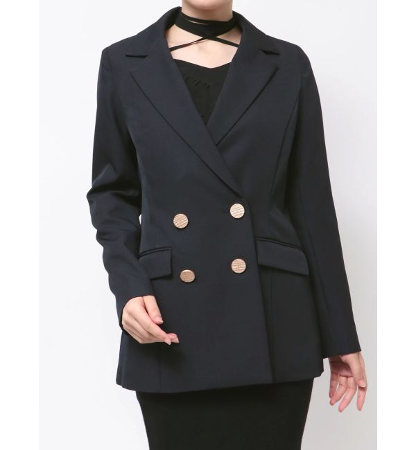 RESEXXY「テーラードミディジャケット」|テーラードジャケット|