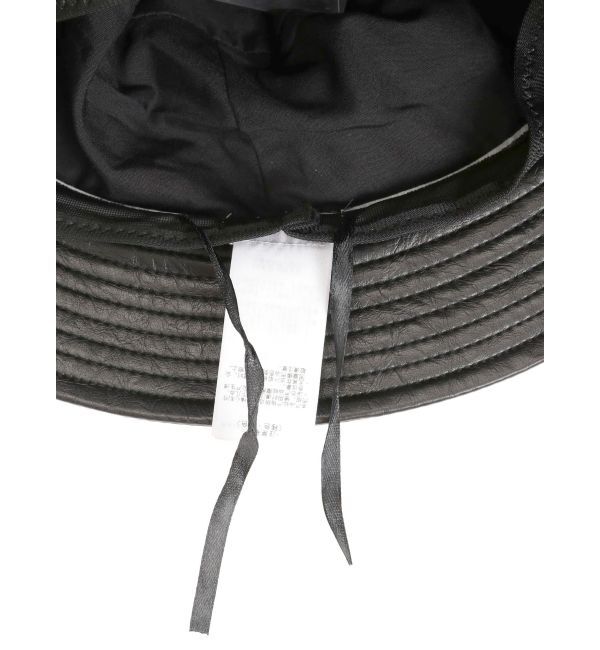 RESEXXY「フェイクレザーバケットハット」|ハット|