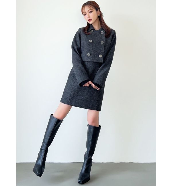 RESEXXY「コルセットミニジャンスカ【セットアップ着用可能】」|ジャンパースカート|