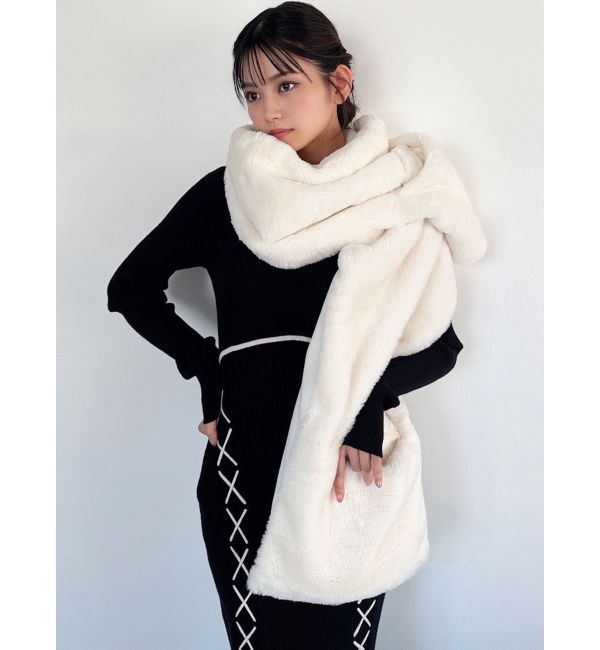 RESEXXY「フェイクファーマフラー」|マフラー|