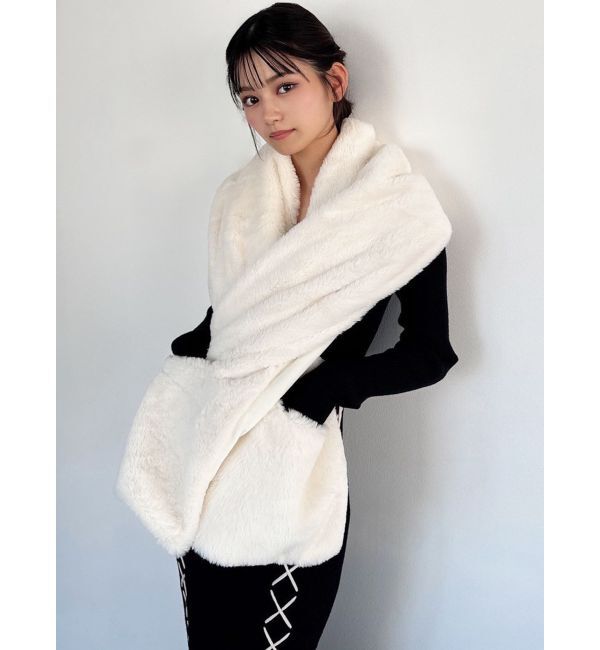 RESEXXY「フェイクファーマフラー」|マフラー|