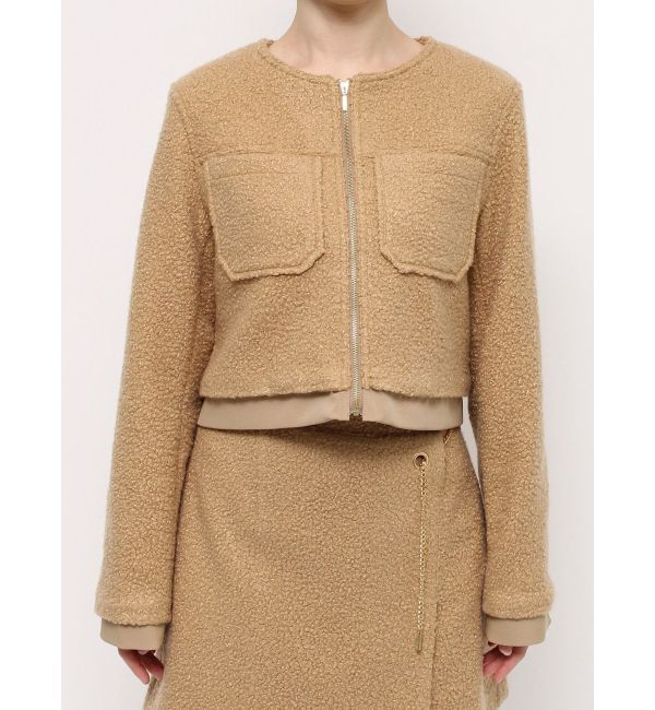 dazzlin「【SETUP】コンパクトジップジャコット※セットアップ対応」|その他|