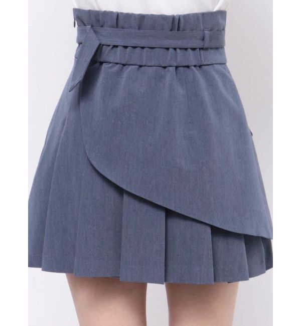 dazzlin「レイヤードプリーツミニスカート」|スカート|