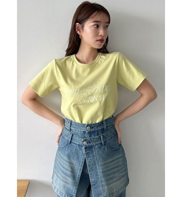 dazzlin「Optimistic PrismTシャツ」|Tシャツ・カットソー|