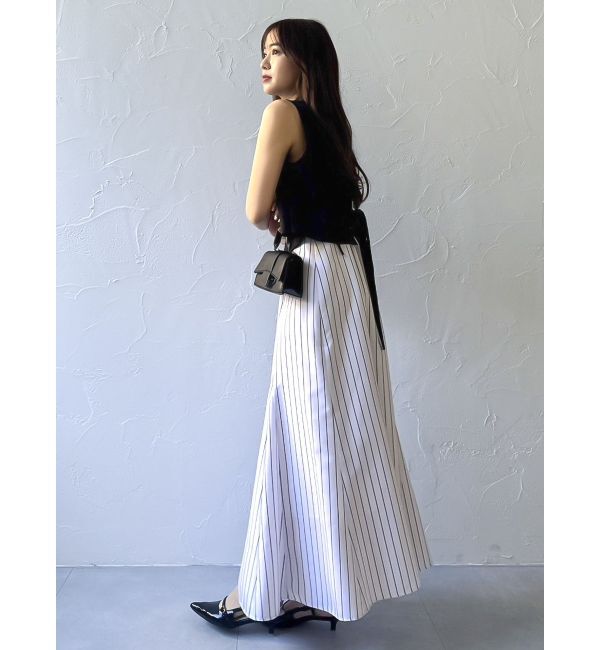 dazzlin「クロップドジレセットアップ」|ワンピース|