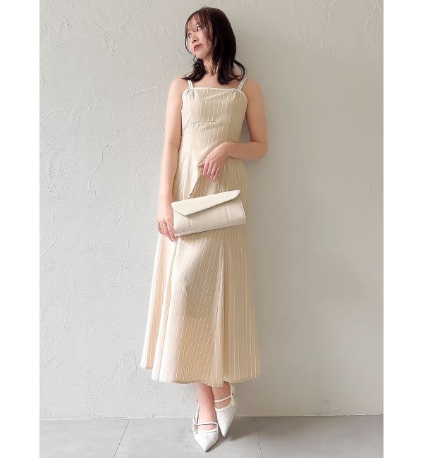 dazzlin「クロップドジレセットアップ」|ワンピース|