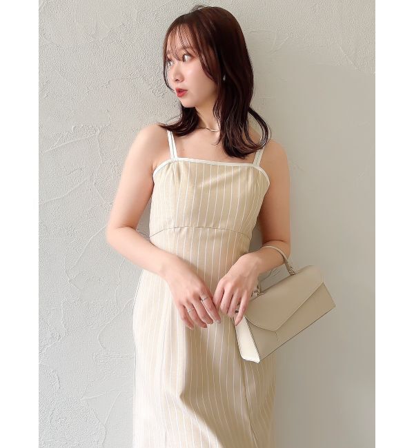 dazzlin「クロップドジレセットアップ」|ワンピース|