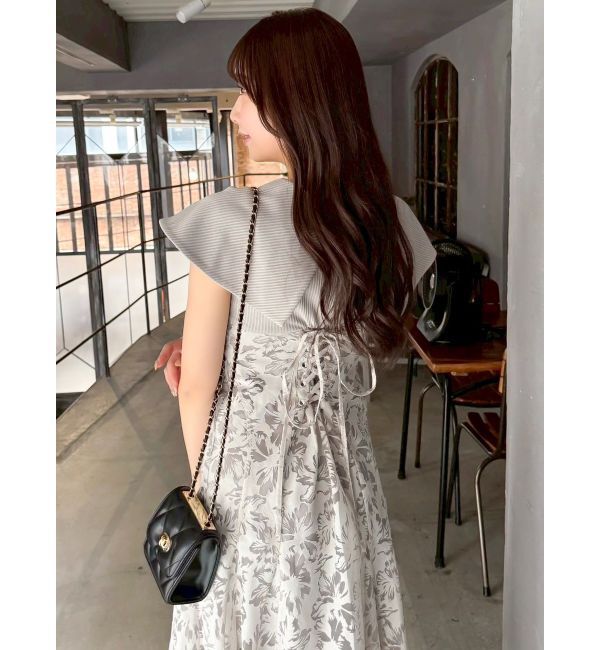 dazzlin「オパールフラワーコルセットワンピース」|ワンピース|