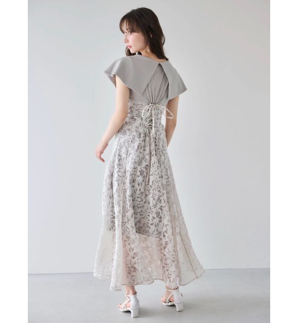 dazzlin「オパールフラワーコルセットワンピース」|ワンピース|