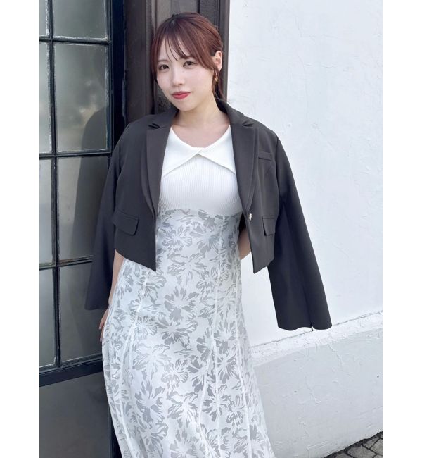 dazzlin「オパールフラワーコルセットワンピース」|ワンピース|