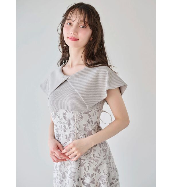 dazzlin「オパールフラワーコルセットワンピース」|ワンピース|