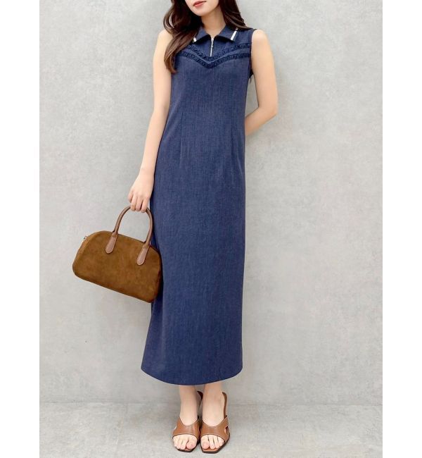 dazzlin「フチフリルレイヤードワンピース」|ワンピース|