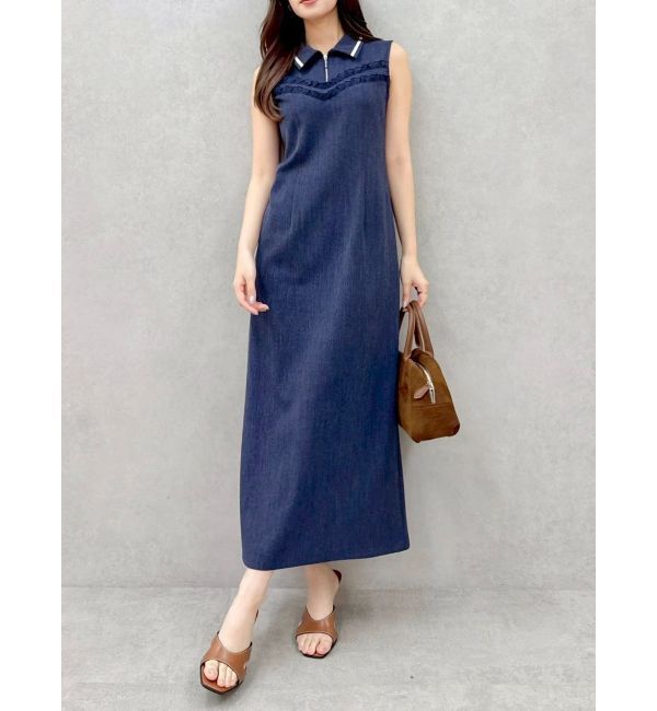 dazzlin「フチフリルレイヤードワンピース」|ワンピース|