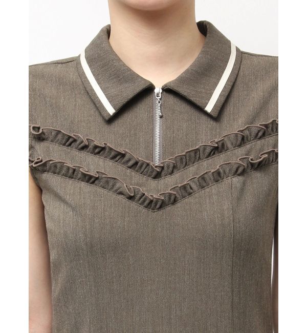 dazzlin「フチフリルレイヤードワンピース」|ワンピース|